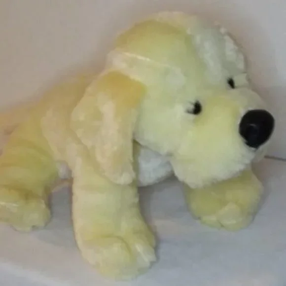 Ganz Webkinz DOG Yellow LAB Plush Stuffed Animal Puppy Toy Gift No Code HM153 - Picture 10 of 11